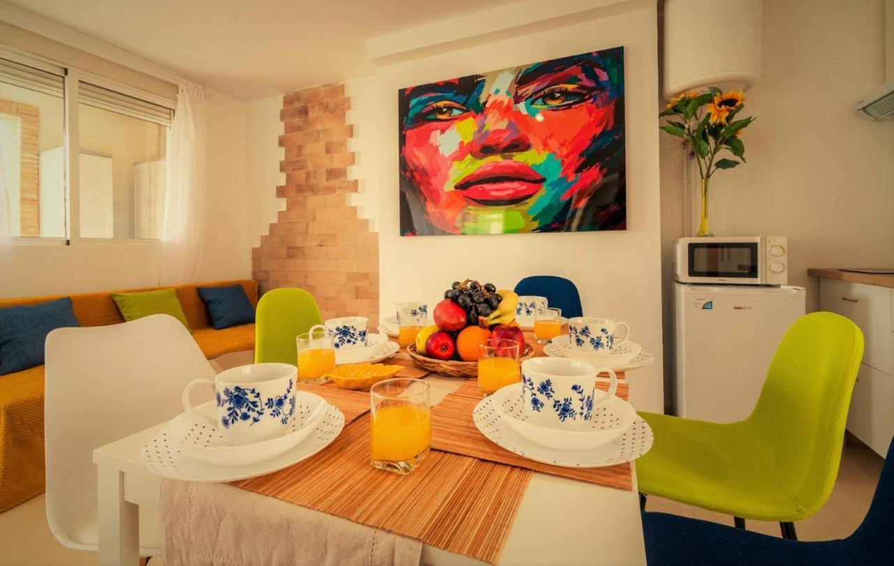 Penthouse Duplex In A 4 Floors Spanish House -8 Min To Center By Metro Valencia Exterior foto
