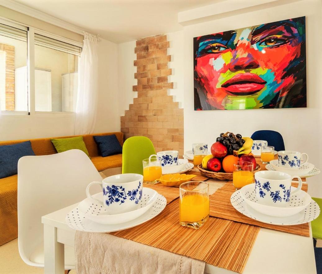 Penthouse Duplex In A 4 Floors Spanish House -8 Min To Center By Metro Valencia Exterior foto